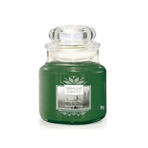 Yankee Candle Lumânare parfumată mică Classic Evergreen Mist 104 g imagine