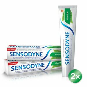 Sensodyne Pastă de dinți pentru dinți sensibili Fluoride Duopack 2 x 75 ml imagine
