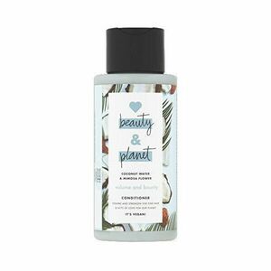 Love Beauty and Planet Balsam de păr delicat cu apă de nucă de cocos și flori de mimoză ( Volume and Bounty Conditioner) 400 ml imagine