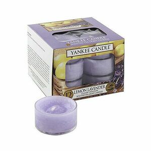 Yankee Candle Lumânare-pastilă aromatică Lemon Lavender 12 x 9, 8 g imagine