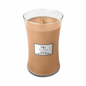 WoodWick Vază cu lumânări parfumate Gold en Milk 609 g imagine