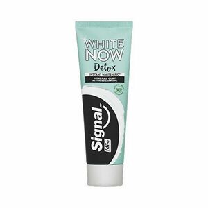 Signal Pasta de dinți pentru albire White Now Detox Charcoal 75 ml imagine