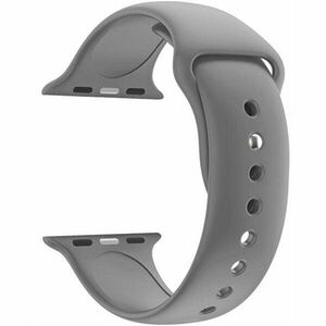 4wrist Curea de silicon pentru Apple Watch - Gray 42/44/45mm imagine