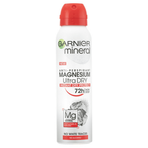 Garnier Antiperspirant spray pentru femei cu magneziu (Magnesium Ultra Dry) 150 ml imagine