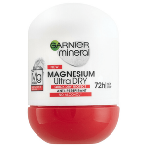 Garnier Rulment anti-transpirant pentru femei cu magneziu (Magnesium Ultra Dry) 50 ml imagine