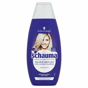 Schauma Șampon împotriva tonurilor galbene Silver Reflex (Shampoo) 400 ml imagine