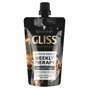 Gliss Kur Ingrijire săptămanală pentru părul uscat si deteriorat Ultimate Repair (Rinse-out Intense Treatment) 50 ml imagine