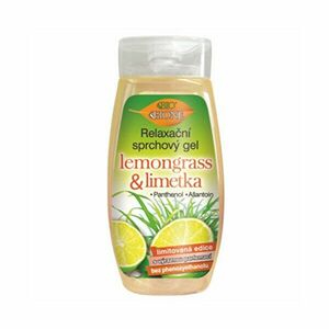 Bione Cosmetics Gel de duș relaxant Lemongrass & Lime 260 ml imagine