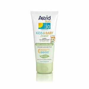Astrid Protecție solară delicată pentru copii OF 30 Sun Kids & copil 100% filtru mineral 100 ml imagine