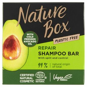 Nature Box Șampon solid pentru regenerarea părului și controlul vârfurilor despicate Avocado Oil (Shampoo Bar) 85 g imagine