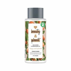Love Beauty and Planet Balsam hidratant pentru părul uscat cu unt de shea si lemn de santal (Happy & Hydrated Conditioner) 400 ml imagine
