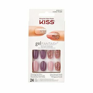 KISS Unchii cu gel 69117 Gel Fantasy (Nails) 24 buc. imagine