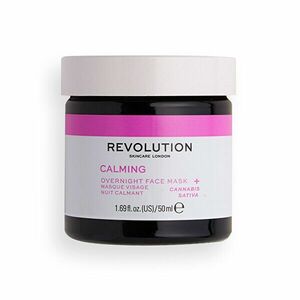 Revolution Skincare Calmant Masca faciala Skincare Mood Stressed (Calming Overnight Face Mask) 50 ml imagine