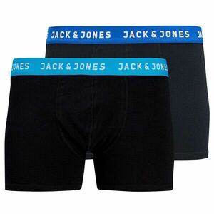 Jack&Jones 2 PACK - boxeri pentru bărbați JACRICH 12138240 Surf the Web Blue jewel XXL imagine