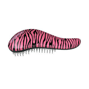 D Tangler Perie de păr cu mâner Zebra Pink imagine