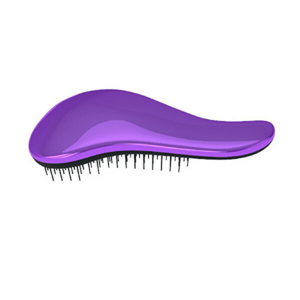 D Tangler Perie de păr cu mâner Purple imagine