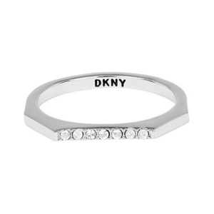 DKNY Inel stilat octogon 5548755 52 mm imagine