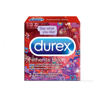 Durex Prezervative Fetherlite Elite 3 bucăți imagine
