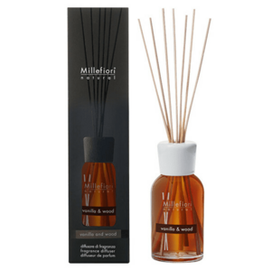 Millefiori Milano Difuzor de aromă Natural Vanilie si lemn 250 ml imagine