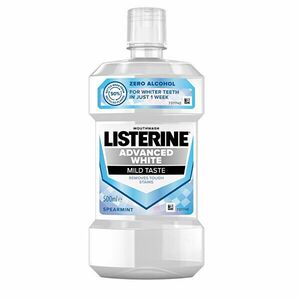 Listerine Apă de gură cu efect de înălbire Advanced White Mild Taste 1000 ml imagine