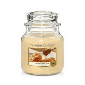 Yankee Candle Lumânare aromatica Classic medium Sweet Honeycomb 411 g imagine
