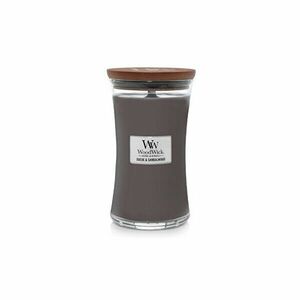 WoodWick Lumânare parfumata in vază Suede & Sandalwood 609, 5 g imagine