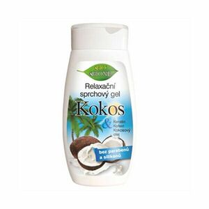 Bione Cosmetics Gel de duș relaxant Kokos 260 ml imagine