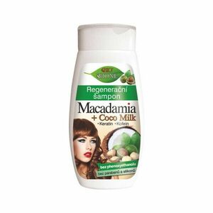Bione Cosmetics Șampon regenerant Macadamia + Coco Milk 260 ml imagine