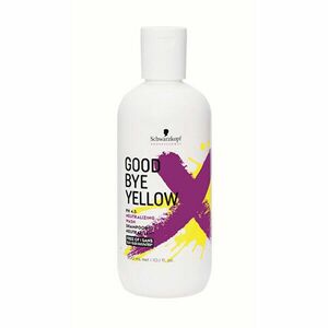 Schwarzkopf Professional Șampon pentru neutralizarea tonurile galbene si parul cu melir Goodbye Yellow 300 ml imagine