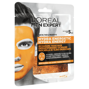 L´Oréal Paris Mască hidratantă textilă pentru bărbați Men Expert Hydra Energetic 32 g imagine
