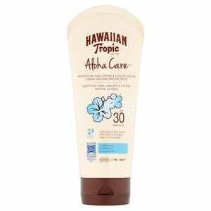 Hawaiian Tropic Loțiune Suntan - mattifies SPF 30 Aloha Care (Hawaiian Tropic Protective Sun Lotion Mattifies Skin) 180 ml imagine