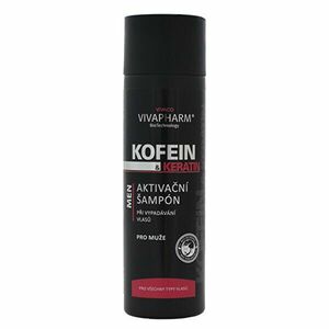 Vivapharm Șampon activator cu cafeina si cheratină pentru bărbați 200 ml imagine