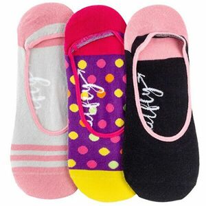 Meatfly 3 Pack - șosete pentru femei Low socks S19 N/Pink imagine