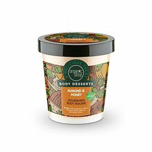 Organic Shop Spumă de corp hrănitoare Mandle miere (Nourishing Mousse) 450 ml imagine