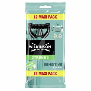 Wilkinson Sword Aparat de ras de unică folosință pentru bărbați Wilkinson Xtreme3 Sensitive Comfort 12 buc imagine