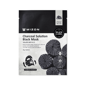 Mizon Mască de curățare cu cărbune (Charcoal Solution Black Mask) 25 g imagine