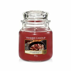 Yankee Candle Lumânare aromatică Classic Crisp Campfire Apples 411 g imagine