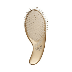Olivia Garden Perie aurie pentru pieptănarea părului ud cu peri de nailonDivine Wet Detangler imagine