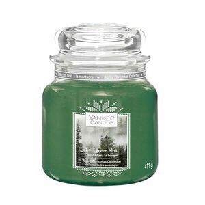 Yankee Candle Lumânare parfumata Classic medie Evergreen Mist 411 g imagine