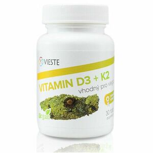 Vieste Vitamina D3 + K2 30 comprimate imagine