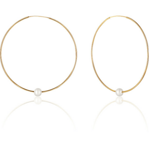 JwL Luxury Pearls Cercei placați cu aur cu perle albe adevarate JL0639 imagine