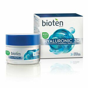 bioten Cremă de noapte anti-ridHyaluronic 3D (Antiwrinkle Overnight Treatment) 50 ml imagine