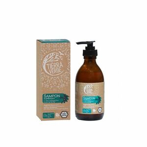 Tierra Verde Șampon de urzică pentru păr gras cu miros de rozmarin și portocală 230 ml imagine