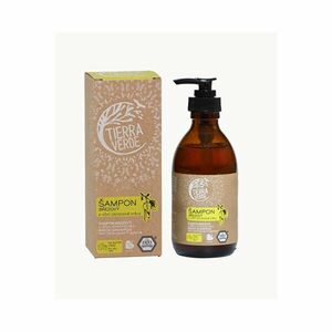 Tierra Verde Șampon de mesteacăn pentru păr uscat, cu parfum de iarbă de lămâie 230 ml imagine