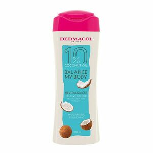 Dermacol Loțiune corporală revitalizantă Balance My Body Coconut Oil (Moisture & Silkening Body Milk) 250 ml imagine