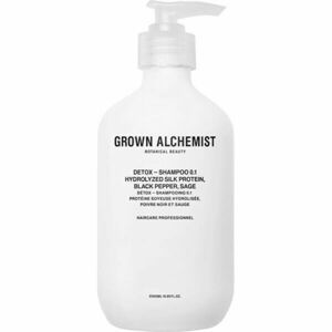 Grown Alchemist DetoxȘampon detoxifiant Hydrolyzed Silk Protein, Lycopene, Sage (Detox Shampoo) 500 ml imagine