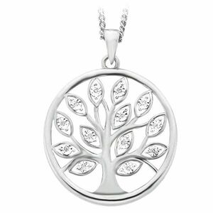 JVD Pandantiv din argint cu zirconii Tree of Life SVLP0530XH2BI00 imagine