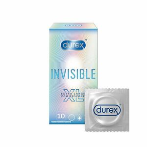 Durex Prezervative Invisible XL 10 buc. imagine