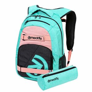 Meatfly Rucsac exil 5 G- Heather Mint, Pink imagine