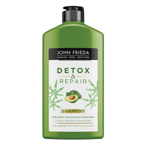 John Frieda Șampon detoxifiant pentru păr deteriorat Detox & Repair (Shampoo) 250 ml imagine
